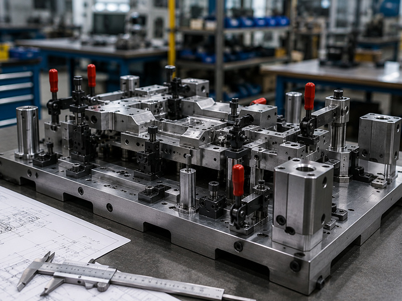 Fabricación de utillajes a medida para líneas de producción