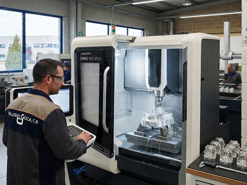 Mecanizado de prototipos y series cortas para industria en Valladolid