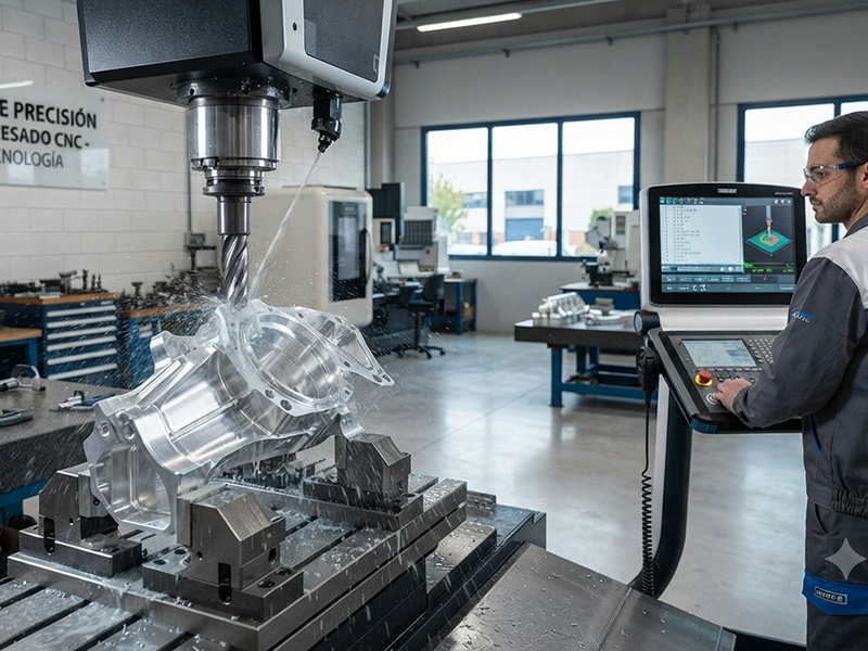 Fresado CNC: materiales, tolerancias y sectores industriales